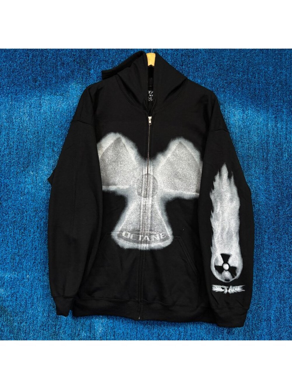 Don Toliver “Octane” Graphic Zip Up Hoodie Size Extra Large